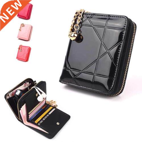 PU Women's Multi-Color Coin Purse Short Small Card Holder La