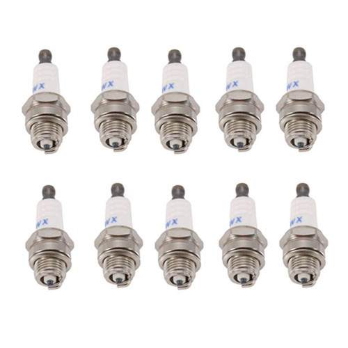 10Pcs Mini Lawn Mower Spk-Plug L7Tc Br2Lm For Briggs Strat