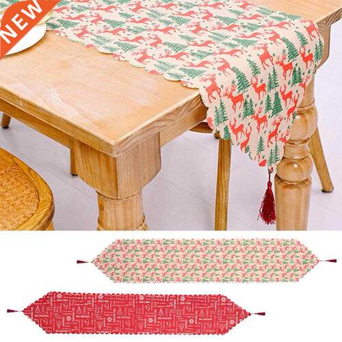 Christmas Table Covers Winter Home Table Decorations