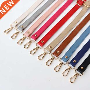 New 18cm Long PU Leather Shoulder Bag Strap bag Handles