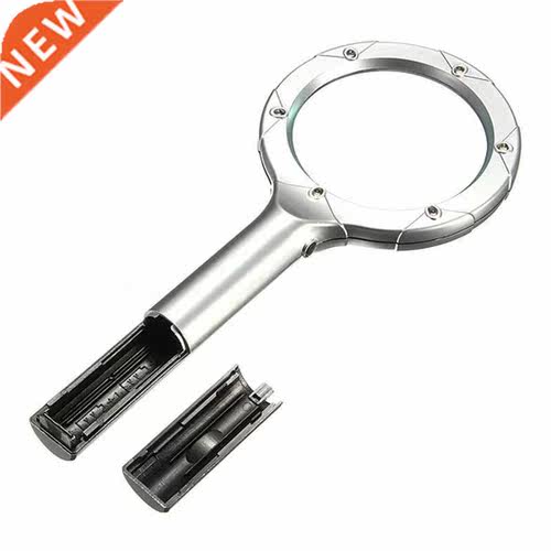 4X 65MM Magnifying Glass Reading Map Magnifier Loupe With 6