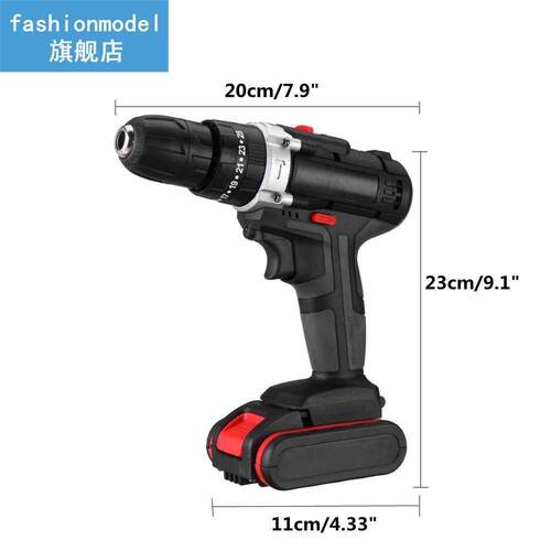 10Pcs Cordless Electric Impact Wrench Power Tool 适用于 Home