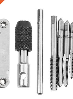 7pcsScrew Thread Taps Reamer 60 degrees Thread Gauge Screw T