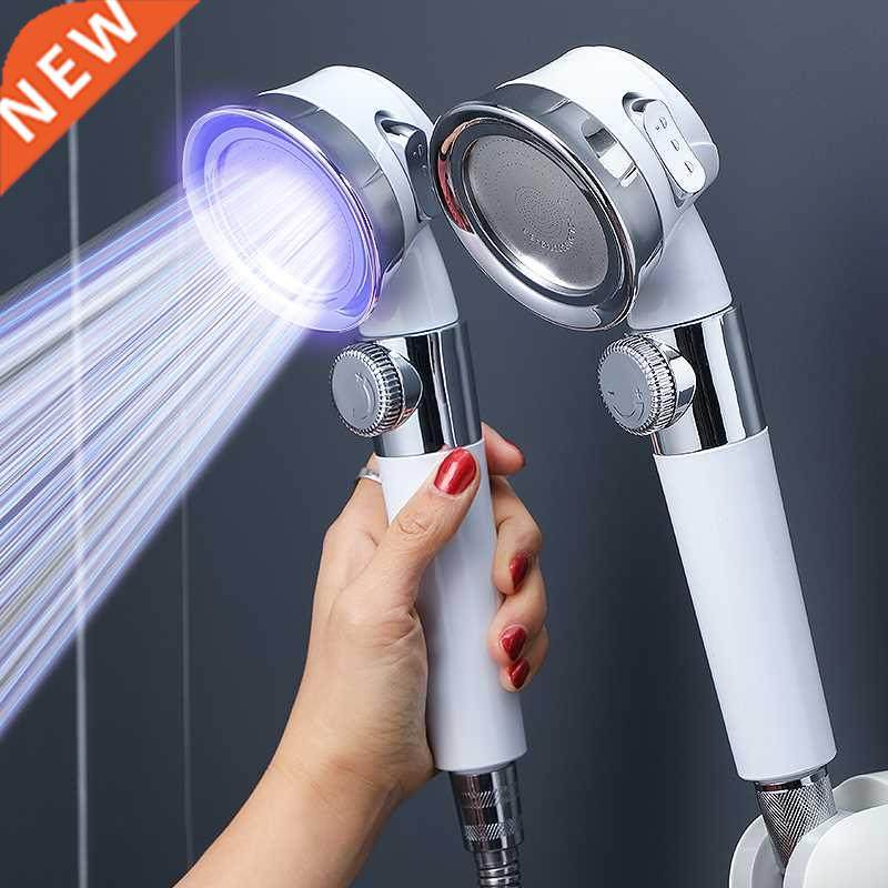 pressurized shower head high pressure water saving perforate