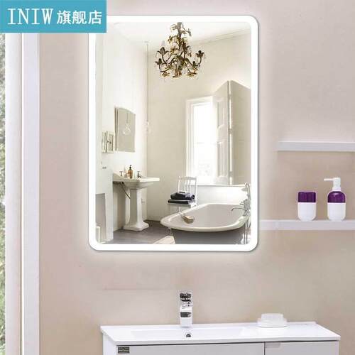 Beauty Makeup LED Lights Mirror Anti-fog Aluminum Alloy Fram