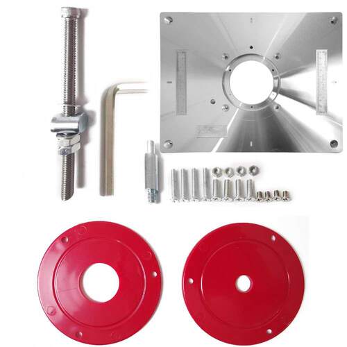 Multifunctional Aluminum Alloy Router Tale Insert Plate Tri