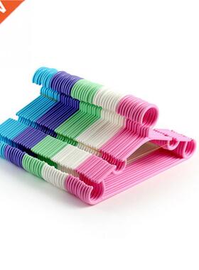 10pcs/Lot Kids Clothes Hangers Portable Multifunction Hook D