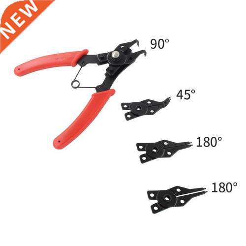 4 in1 Snap Ring Pliers Interchangable Multi Tools Retaining