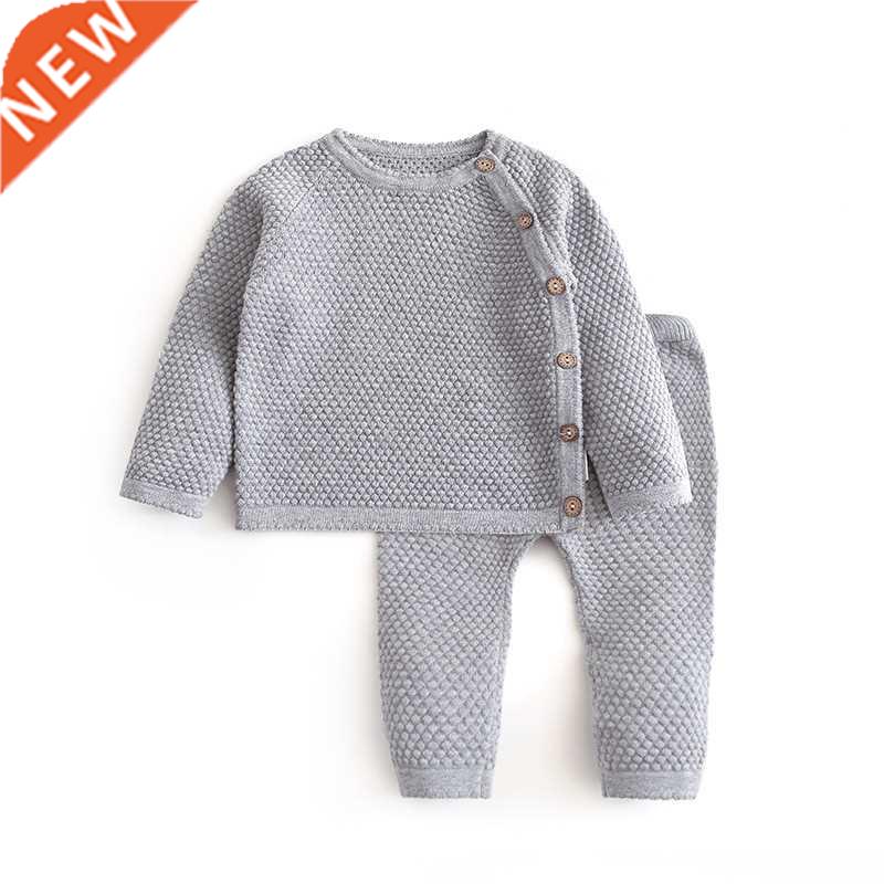 Infant Baby Sweater Suit 2021 Autumn Winter Girl Knitting Sw
