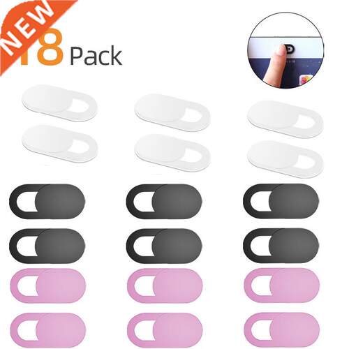 6pc 18pc WebCam Cover Shutter Magnet Slider Plastic For iPho