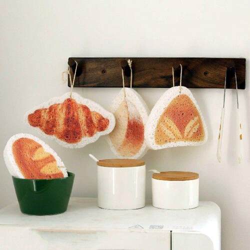 Cartoon Compressed Wood Pulp Sponge Absorbent Sponge Dish