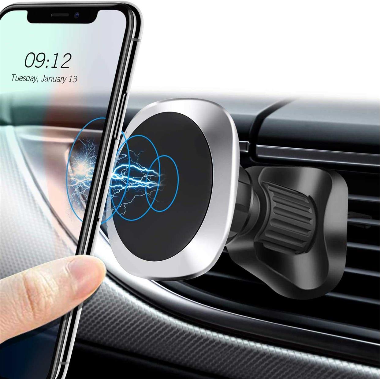 Magnetic Car Phone Holder For Phones Universal Car Air Vent