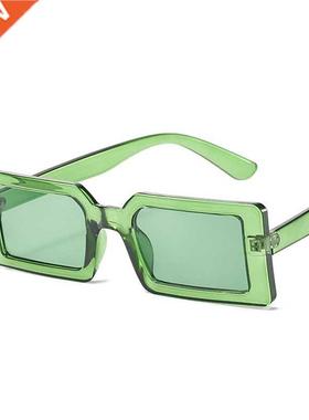 2022 Square Sunglasses Women Luxury Brand Travel Small Recta