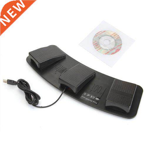 FS3-P USB Triple Foot Switch Pedal Control Keyboard Mouse PC