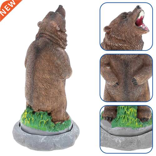 1 Set Resin Bear Incense Burner Adornment Desktop Bear