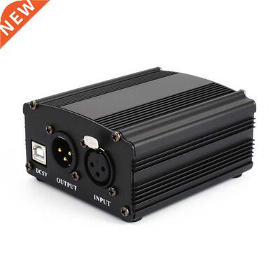 48V USB Phantom Power Supply USB Cable Microphone Cable For
