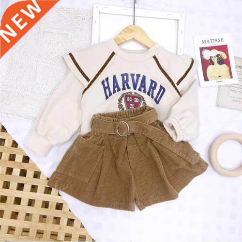 Wholesale Baby Clothes For Girls Clothing Set 2021 Autumn Ki