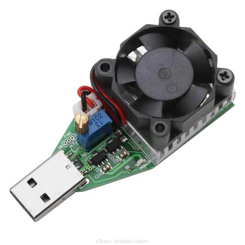 DC .7~1V USB 15W Adjustable Constant Current Electronic Lo