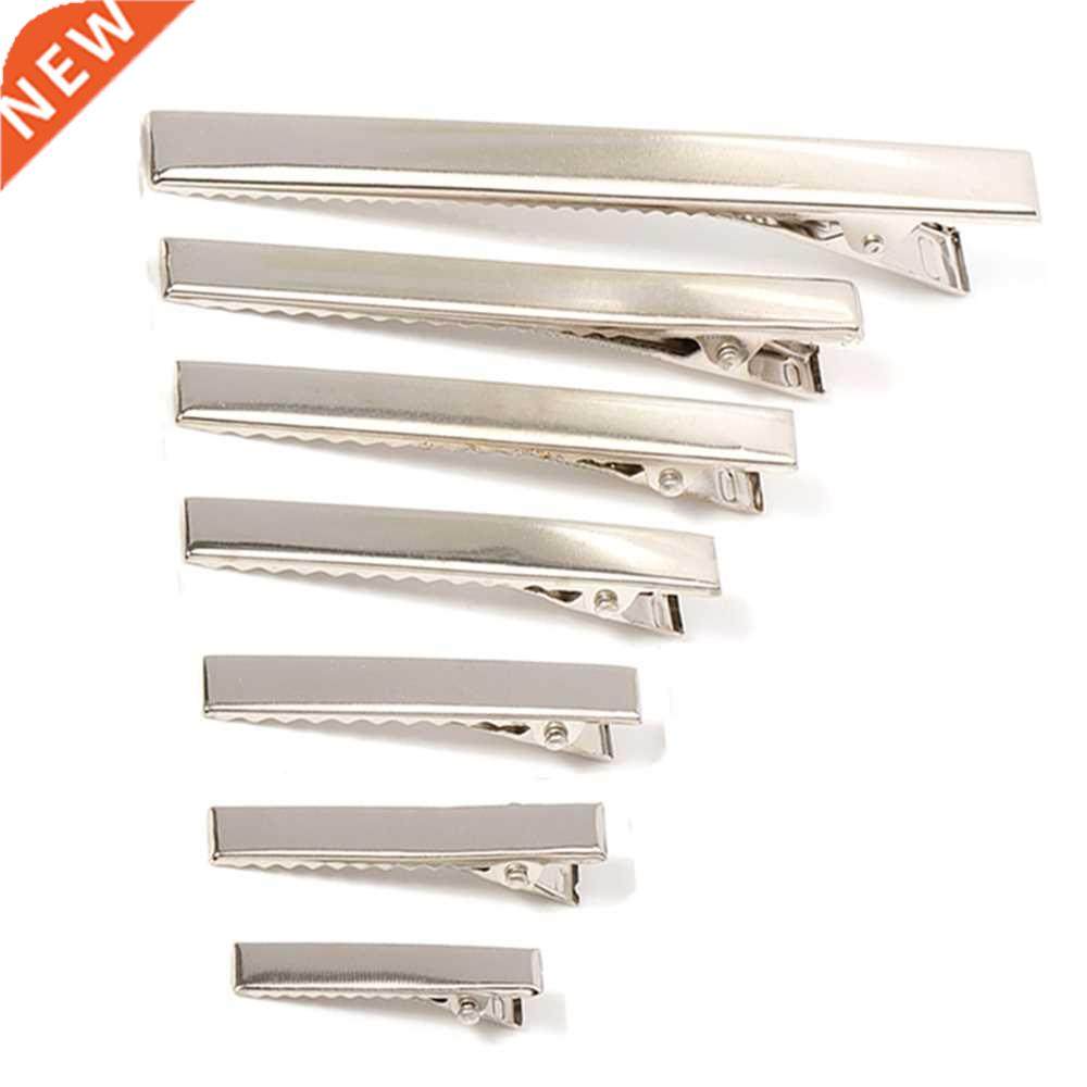 50/20pcs Metal Hair Alligator Clips 0mm/40mm/45mm/55mm/65mm