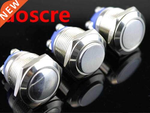 19mm Reset Momentary Metal push button switch Copper plated