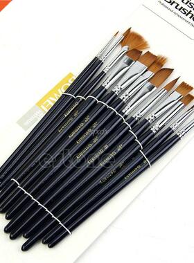 12pcs Acrylic Art Craft Artist Oil Watercolor Painting Paint