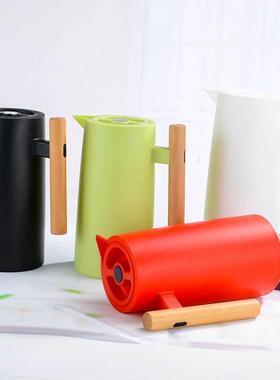 Portable 1000ml Kettle Hot Thermal Insulation Kettle Teapot