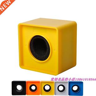 ABS Mic Microphone Interview Square Logo Flag Station 9mm H