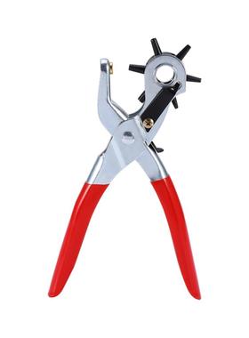 6 Size Leather Hole Punch Hand Pliers Belt Holes Punched Pun