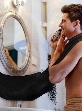 Man Bathroom Apron Male Beard Apron Razor Holder Hair Shave