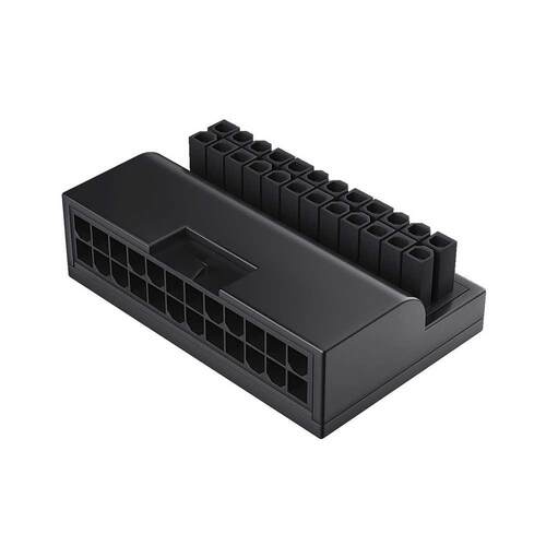 ATX 24 Pin to 90 Degree Mainoard Moard Adapter Power
