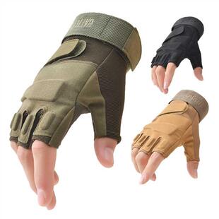 New Fingerless Tactical Gloves Men Women Fighting Half Finge