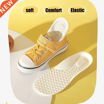 A Pairs Kids Memory Foam Insoles Children Orthopedic Breatha
