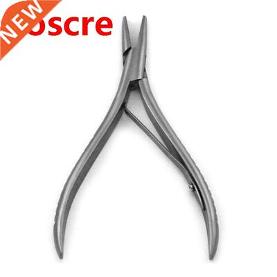 Flat Shape Stainless Steel Hair Extension Pliers Multi-Funct
