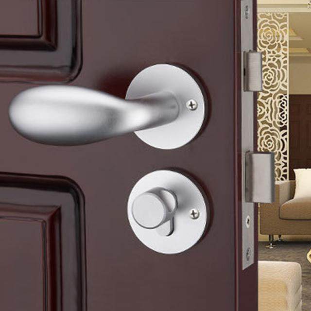 ZENHOSIT Simple Mechanical Split Interior Black Door Handle