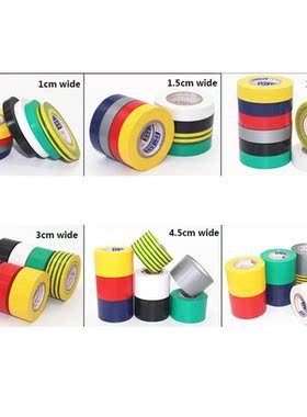 18M 15mm Color electrical tape PVC wear-resistant flame reta