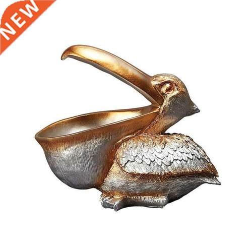 22cm resina pellicano figurine portachiavi governante per