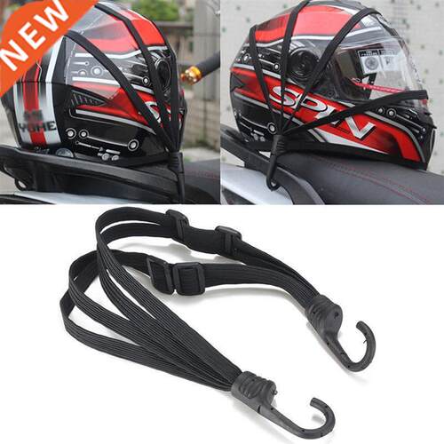 Universal 60cm Motorcycle Luggage Strap Moto Helmet Gears Fi