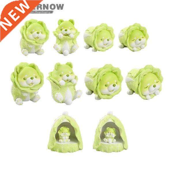Cute Cabbage Shiba Inu Vegetable Fairy Dog Vivid Resin