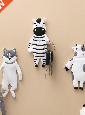 Cute Cartoon Adhesive Hook Bendable Iron Plate Decor Hook