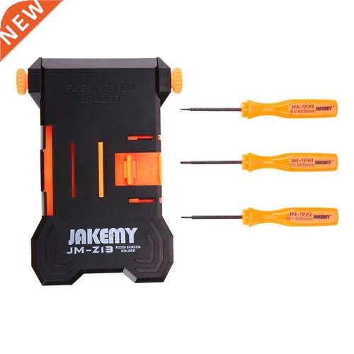 4-in-1 Fixed Screen Holder with Different Models Screwdriver