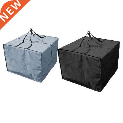 2Pcs Outdoor Furniture Seat Cushions Storage Bag Waterproof