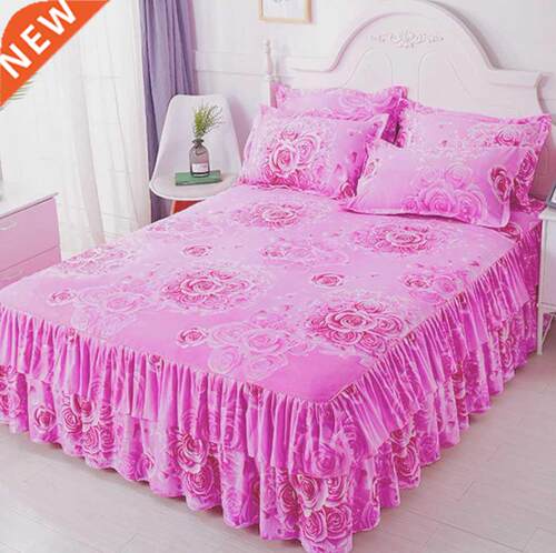 Bed Skirt Suit Fashion European American Style 1 Bedspread +
