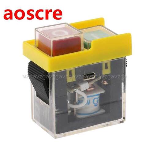 AC 250V 6A Waterproof Pushbutton Machine Saw Cutter Drill On