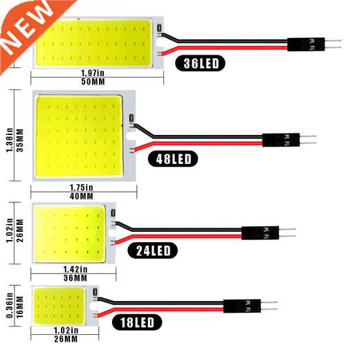 1pcs C5W Car w5w LED COB Bulb Interior Reading Light Festoon