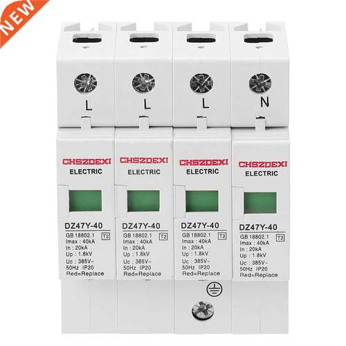 DZ47Y-40KA 385V SPD House Surge Protector Protective Low-vol