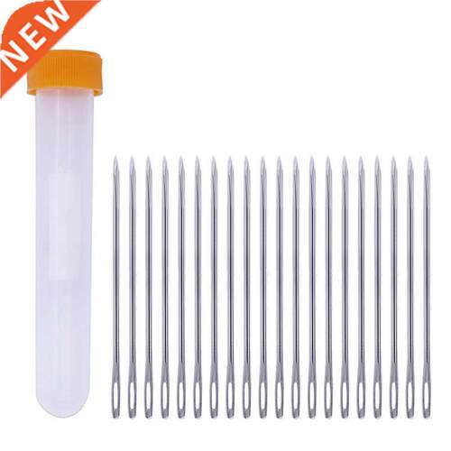 100/20pcs/Set Leather Crafts Big Eye Needles Fabric Cross St