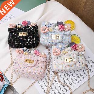 Girl Messenger Backpack Kids Flower Bag Cute Rabbit Shoulder