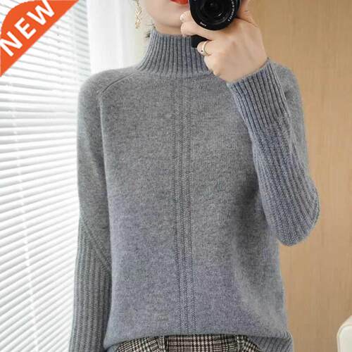 Autumn and winter women's pullover sweater cashmere thic
