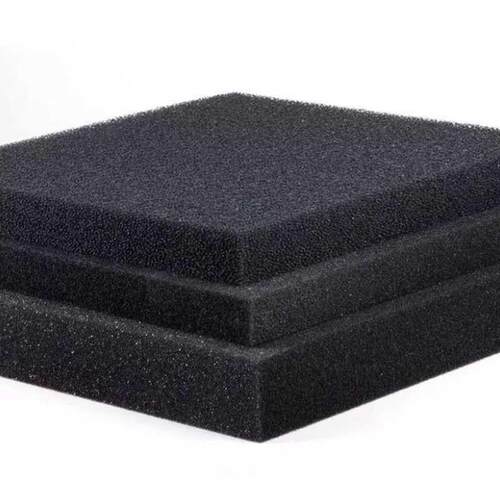 50cmx50cmx2cm Black Filtration Foam Aquarium Fish Tank Bioch