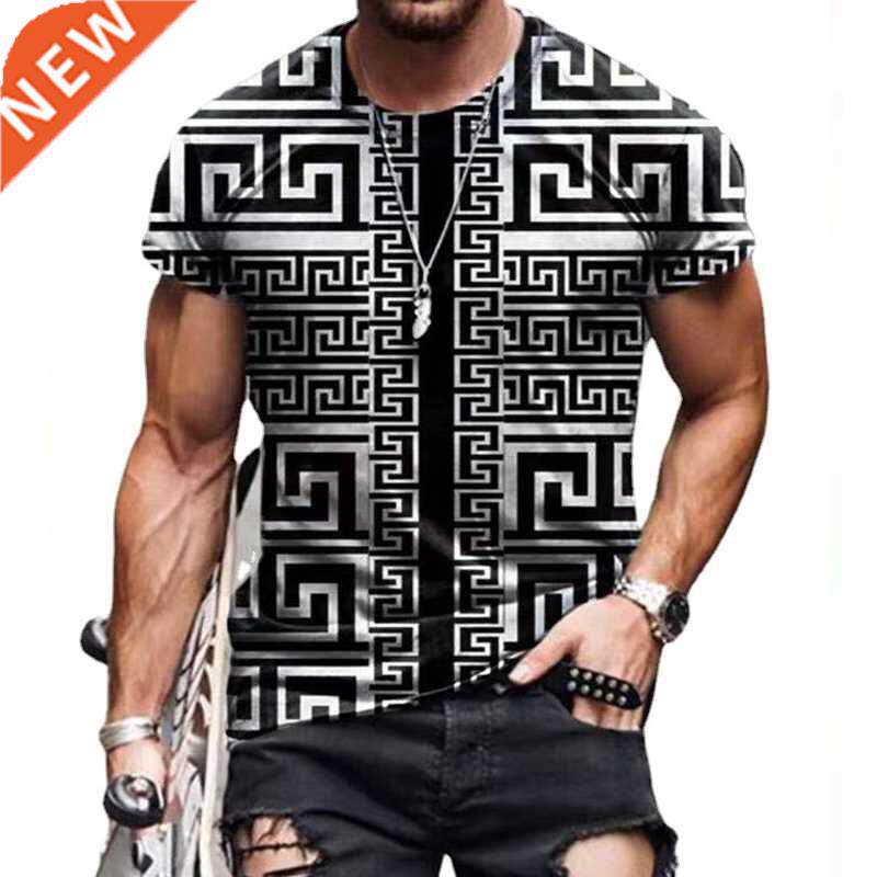 New Oversize T-shirt Men Summer Fashion Cool Tshirt For Male图片